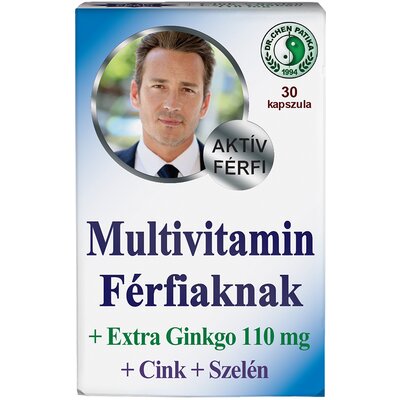 Dr.chen multivitamin férfiaknak + extra gingko 30 db