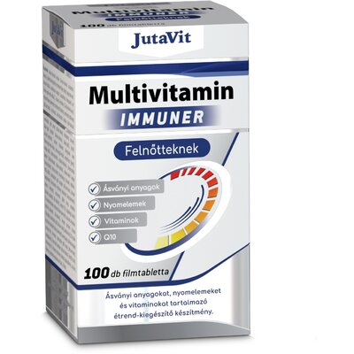 Jutavit multivitamin felnőtteknek nyújtott oldódású tabletta 100 db