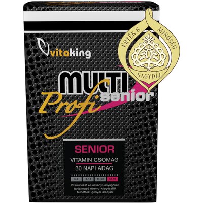 Vitaking profi multi senior 30 db