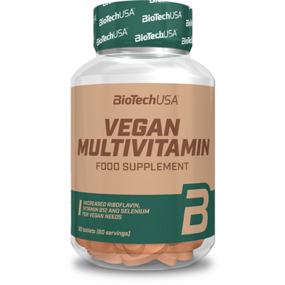 Biotech vegan multivitamin tabletta 60 db