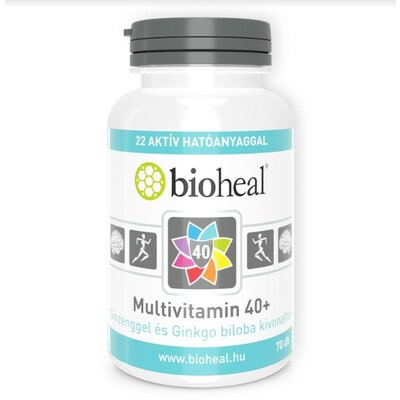 Bioheal multivitamin 40+ filmtabletta 70 db