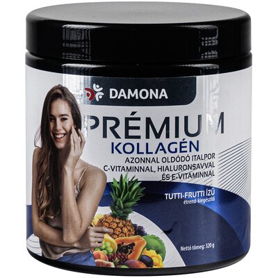 Damona prémium kollagén italpor tutti frutti 320 g