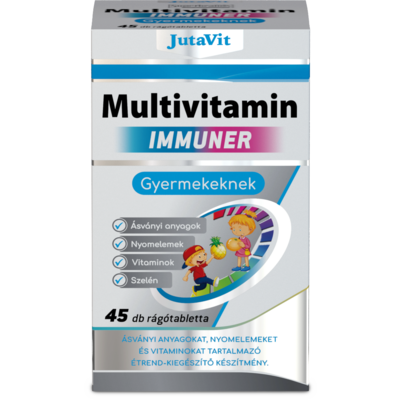 Jutavit multivitamin immunkomplex gyerekeknek probiotikus 45 db