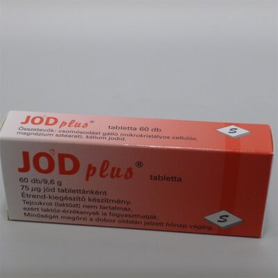 Selenium jód plus tabletta 60 db