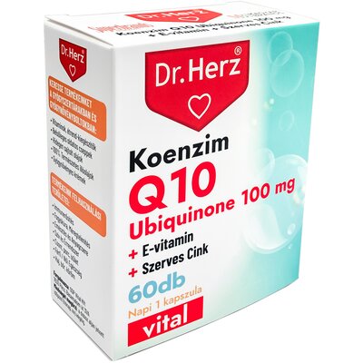 Dr.herz q10 koenzim 100mg kapszula 60 db