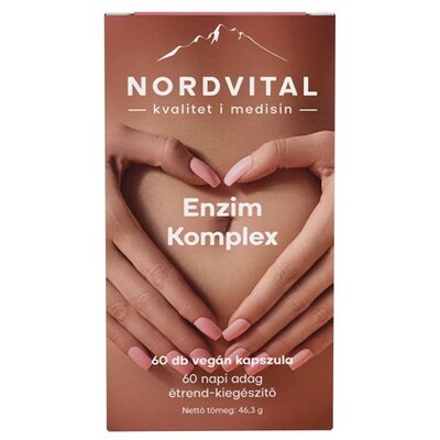 Nordvital enzim komplex kapszula 60 db