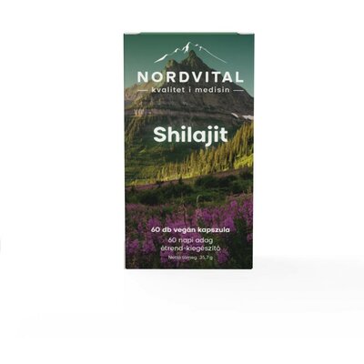 Nordvital shilajit kapszula 60 db