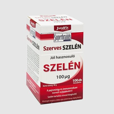 Jutavit szerves szelén 100ug tabletta 100 db