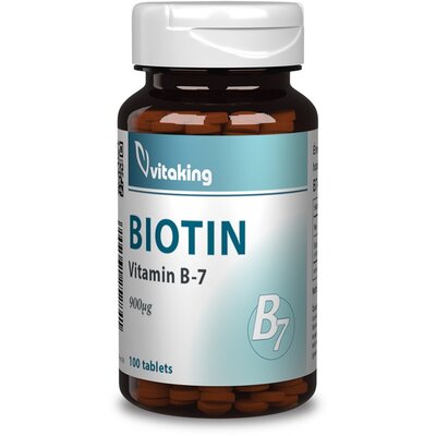 Vitaking biotin tabletta 100 db