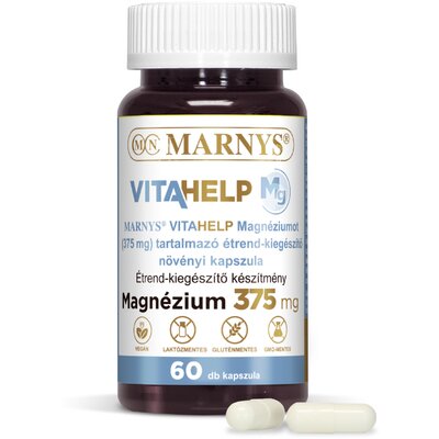 Marnys vitahelp magnézium 375mg növényi kapszula 60 db