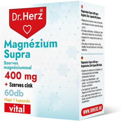 Dr.herz magnézium supra kapszula 60 db