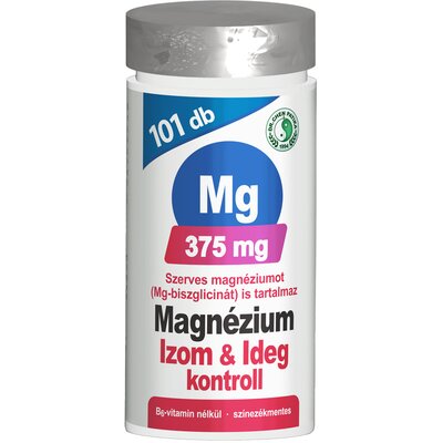 Dr.chen magnézium 375mg izom és ideg kontroll 101 db