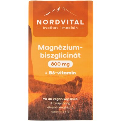 Nordvital magnézium-biszglicinát kapszula 90 db