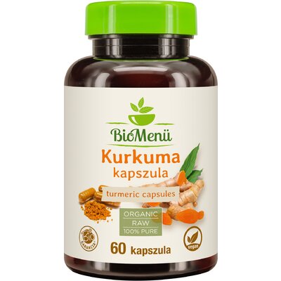 BioMenü bio kurkuma kapszula 60 db