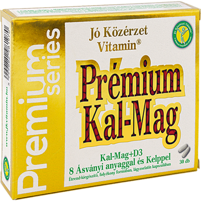 Jó Közérzet prémium kal+mag+d3 vitamin+8 ásvány+kelp kapszula 30 db