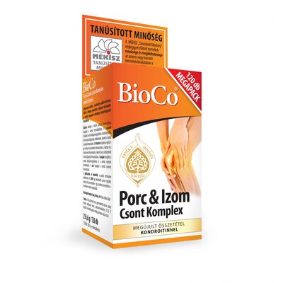 Bioco porc&izom csont komplex kondroitinnel 120 db