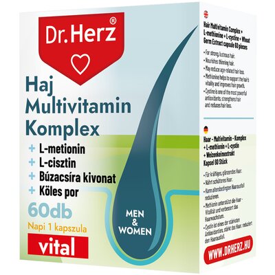 Dr.herz haj multivitamin komplex kapszula 60 db