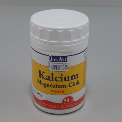 Jutavit Kalcium+Magnézium+Cink forte + D3 vitamin 90db