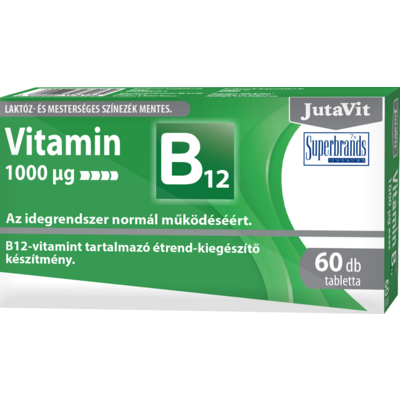 Jutavit B12-vitamin 1000µg 60 db