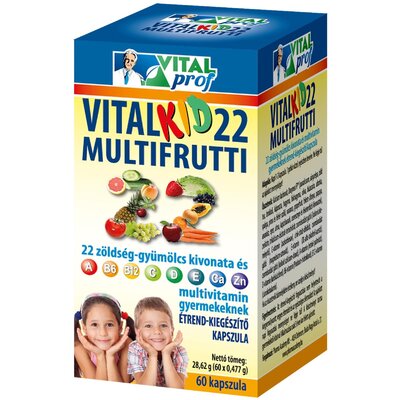 Vitalkid22 multifrutti 22 60 db