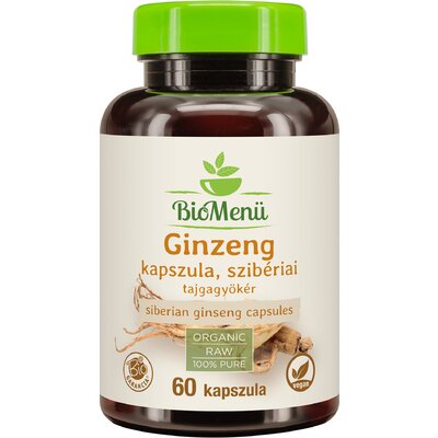 BioMenü bio ginzeng szibériai kapszula 60 db