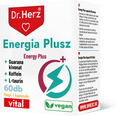 Dr.herz energia plusz kapszula 60 db