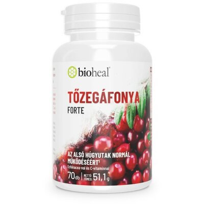 Bioheal tőzegáfonya forte kapszula 70 db