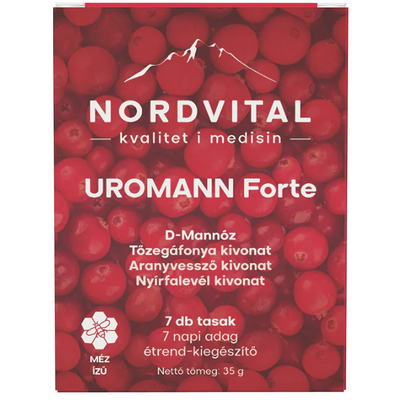 Nordvital uromann forte ivótasak 7 db