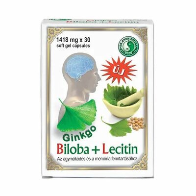 Dr.chen ginkgo biloba+lecitin kapszula 30 db