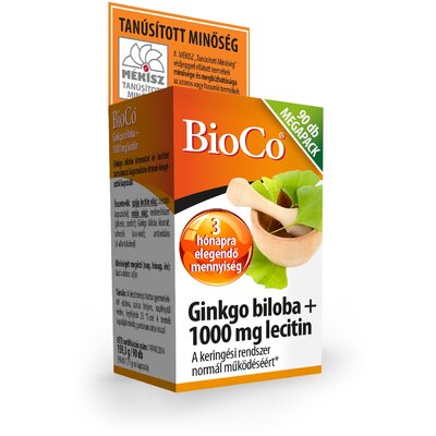 Bioco gingko biloba+lecitin 1000mg kapszula 90 db