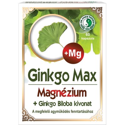 Dr.chen ginkgo max kapszula magnéziummal 60 db