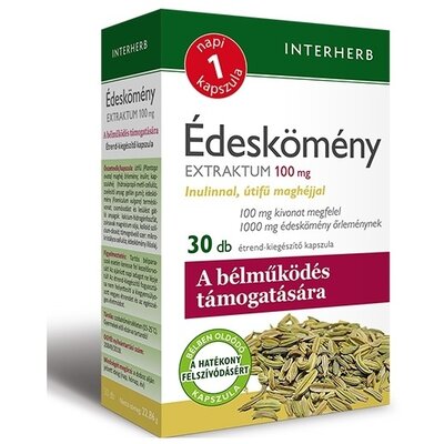 Interherb napi1 édeskömény extraktum kapszula 30 db