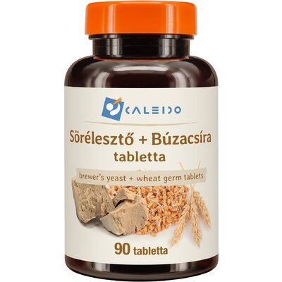 Caleido sörélesztő+búzacsíra tabletta 90 db