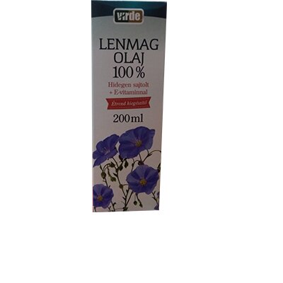 Virde lenmagolaj e-vitaminnal 100% 200 ml