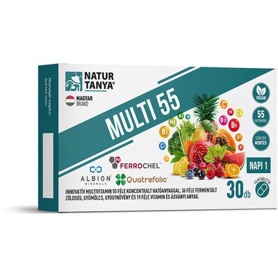 Natur Tanya multi 55 fermentált multivitamin tabletta 30 db