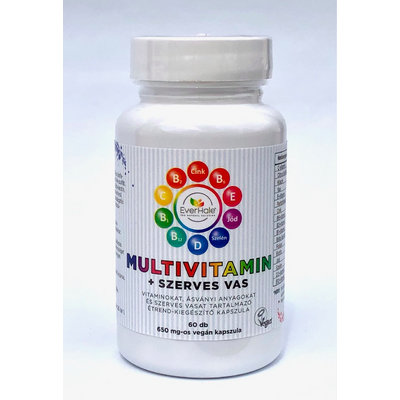 Everhale multivitamin+vas kapszula 60 db