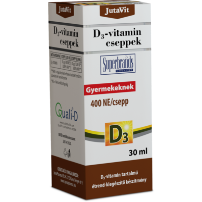 Jutavit d3-vitamin 400NE csepp 30 ml