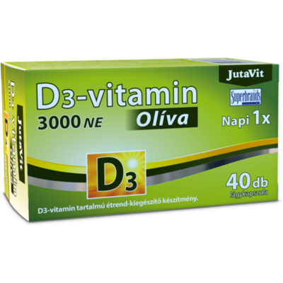 Jutavit d3-vitamin 3000 NE olíva 40 db