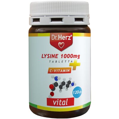 Dr.herz lysine-hcl 1000mg tabletta 120 db