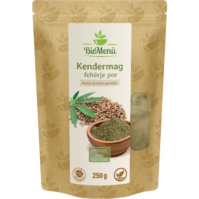 BioMenü bio kendermag fehérje por 250 g