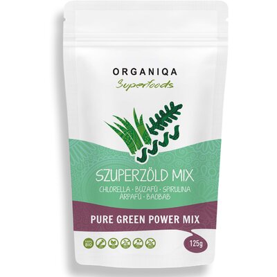 Organiqa bio szuperzöld mix 125 g