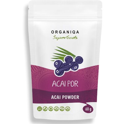 Organiqa bio acai por 100% nyers 60 g