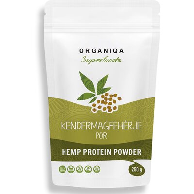 Organiqa bio hemp protein por 100% nyers 250 g