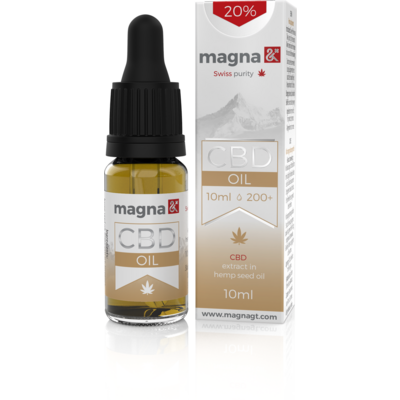 Magna G&T 20% CBD kendermagolajban 10 ml