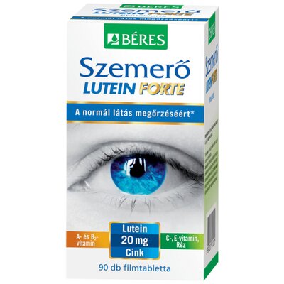 Béres szemerő lutein forte filmtabletta 90 db