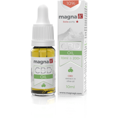 Magna G&T 10% CBD olivaolajban 10 ml