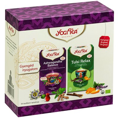 Yogi bio tea gyengéd nyugalom szett 68 g