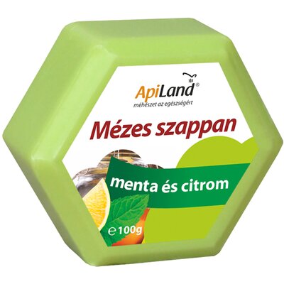 Apiland méz menta és citrom szappan 100 g