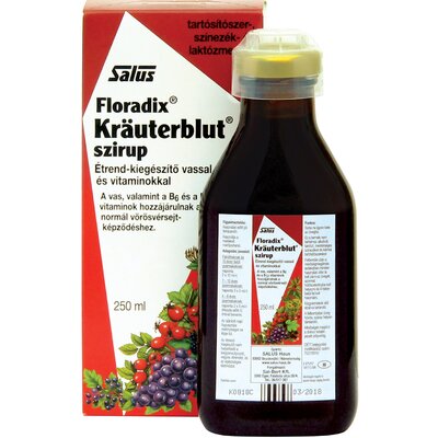 Salus floradix krauterblut szirup 250 ml