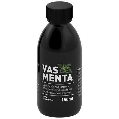 Vasmenta liposzómás vas tartalmú folyékony étrend-kiegészítő 150 ml